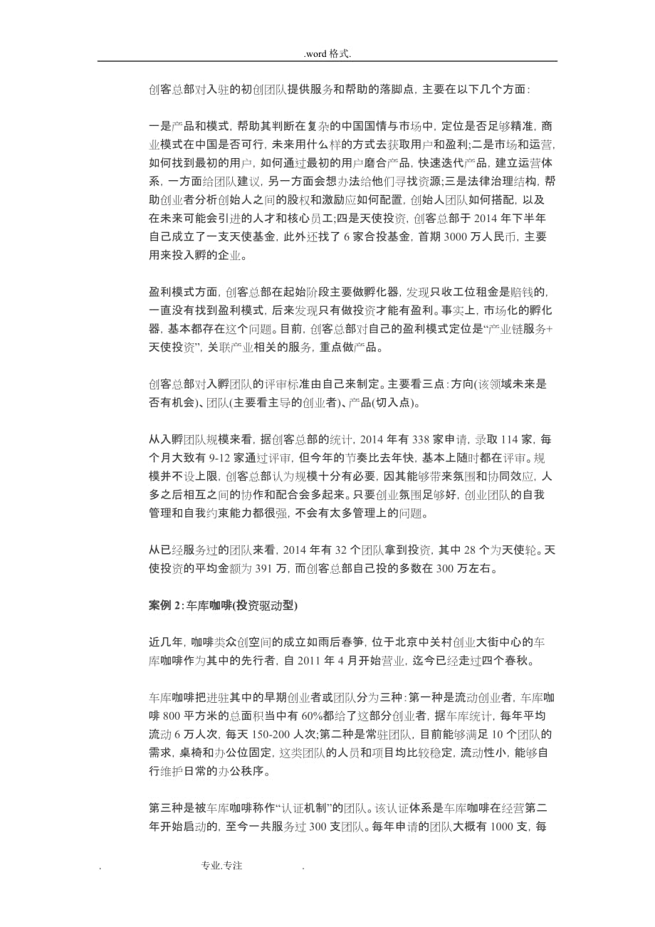 众创空间特点与运营_第4页