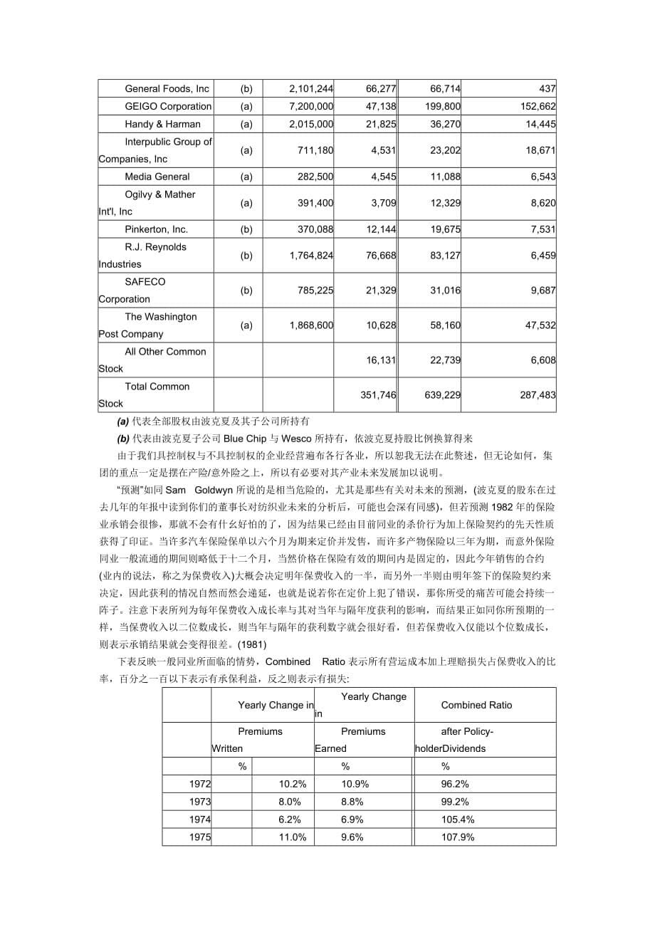 （董事会管理）巴菲特给股东的信年_第5页