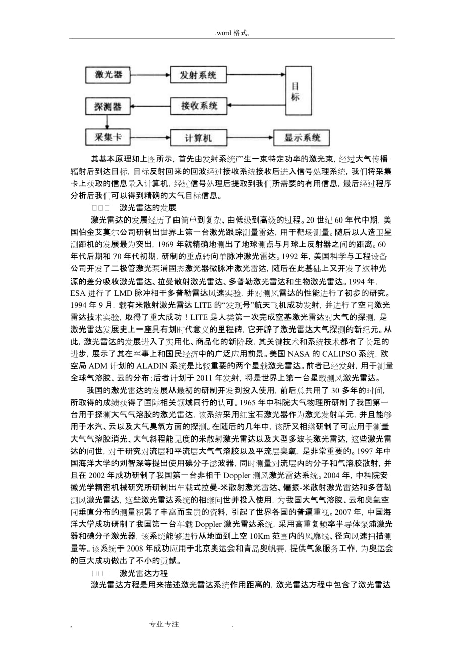 激光雷达回波信号仿真模拟_第2页