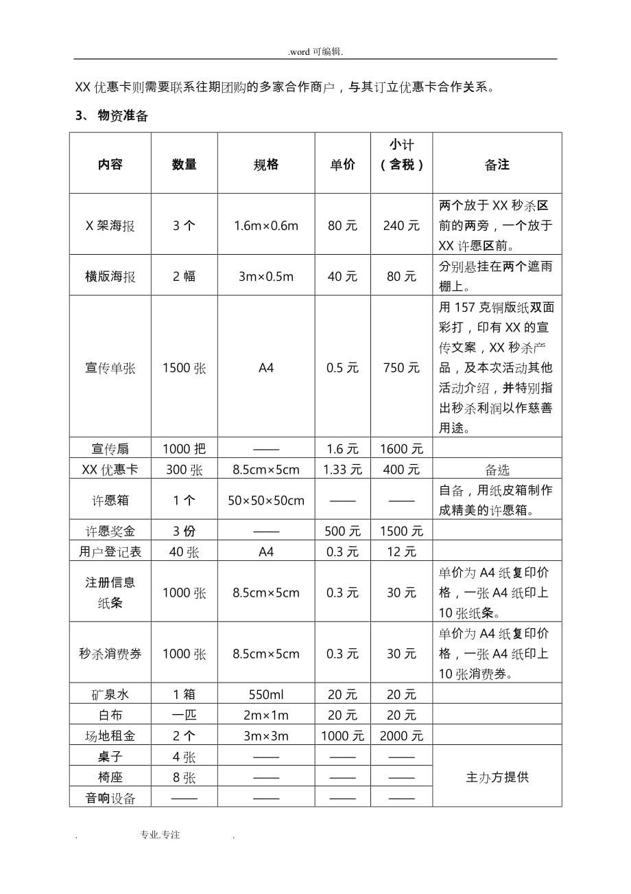 “某”宣传活动策划实施计划方案_第4页