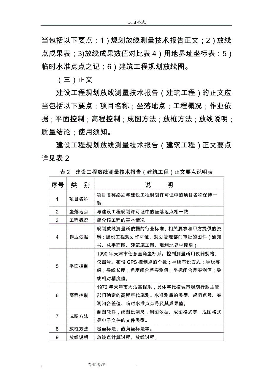 天津市建筑工程规划放线_第3页