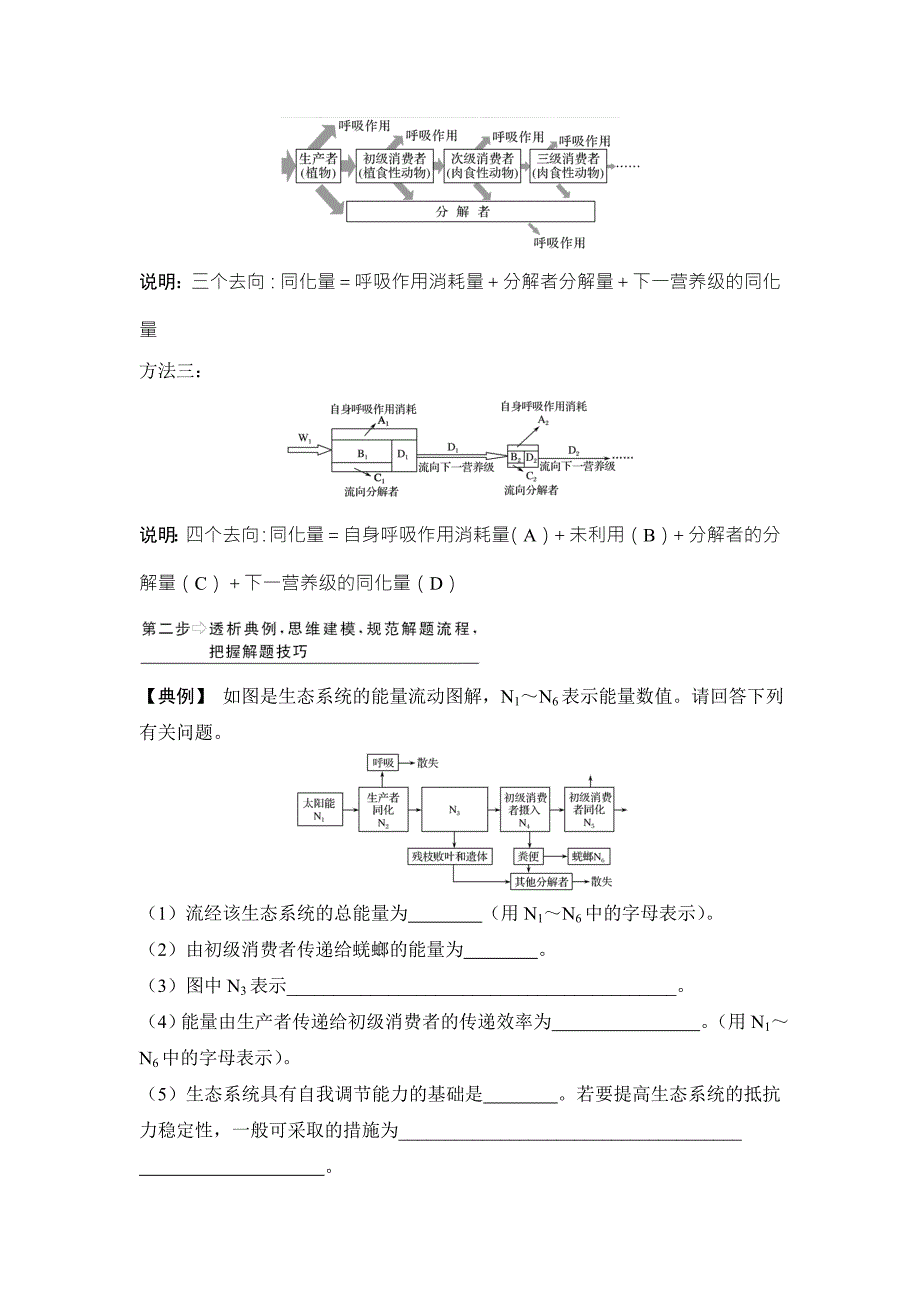 高考生物创新大一轮江苏专增分补课学案讲义：第九单元 生物与环境 补上一课6 Word含答案.doc_第2页