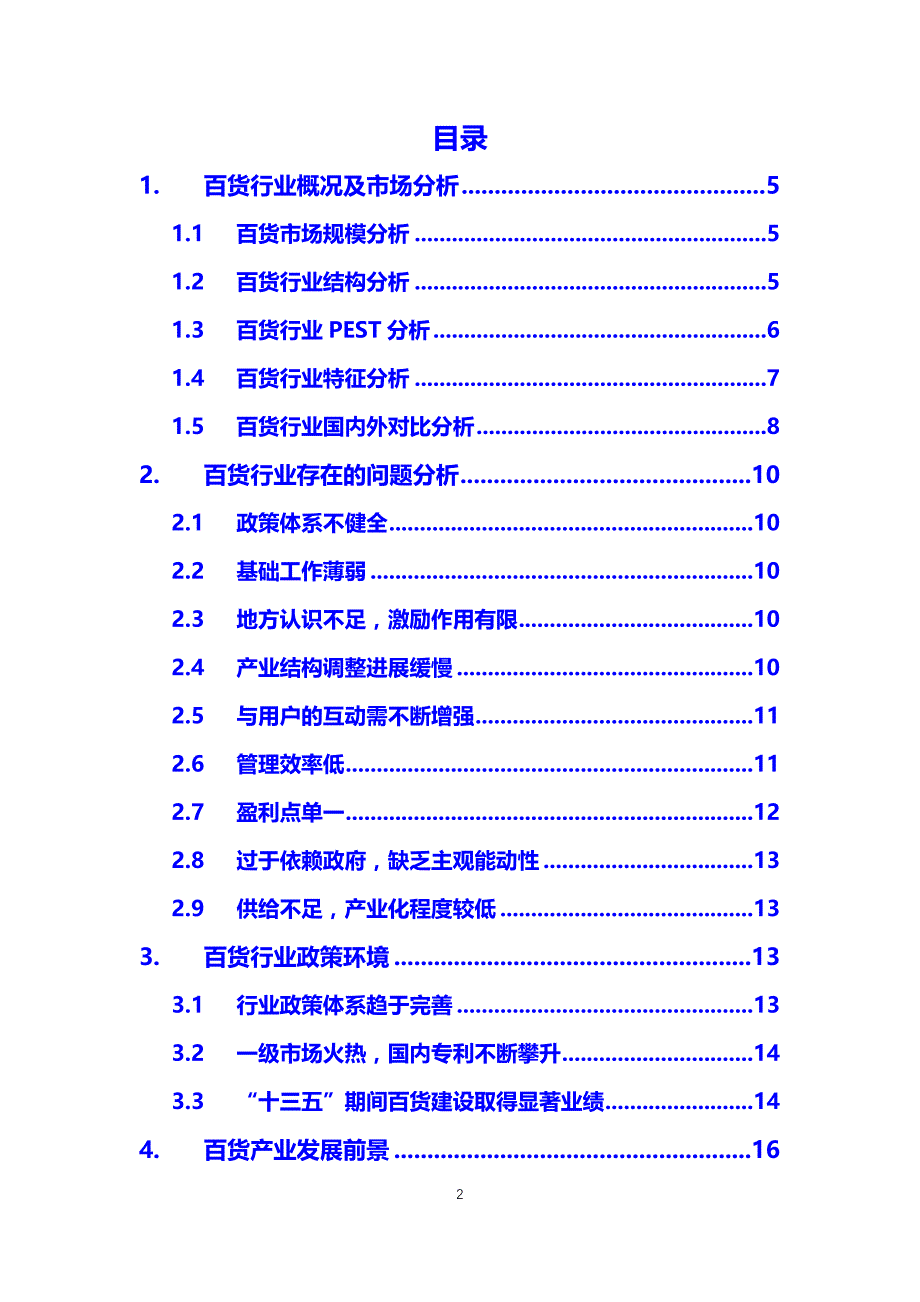 2020百货行业分析调研报告_第2页