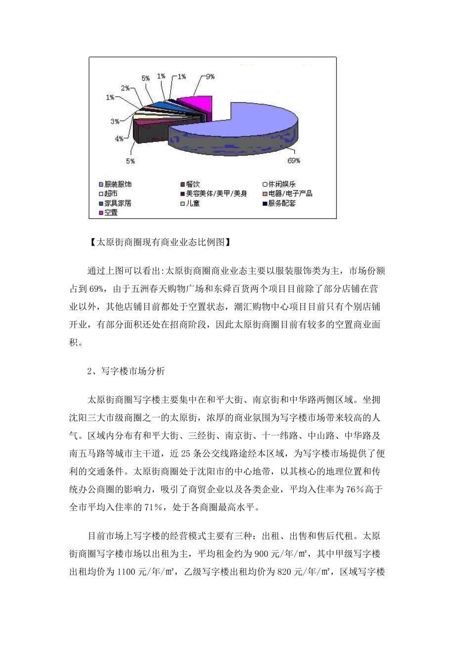 （发展战略）年沈阳太原街商圈发展分析报告_第5页