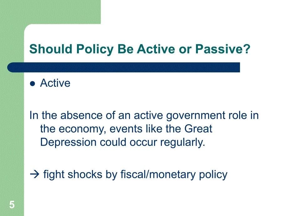 中级宏观经济学(英文)11_The_Macroeconomic_Policy_Debate_第5页