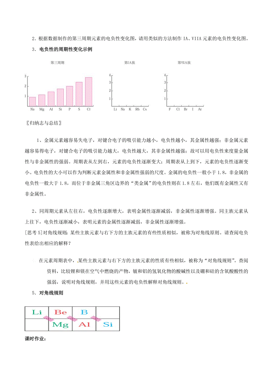 高中化学人教版选修3教案：1.2原子结构与元素的性质（第3课时） Word版含解析.doc_第2页