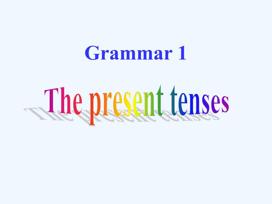 外研高中英语必修一课件：M1 Grammar.ppt_第3页
