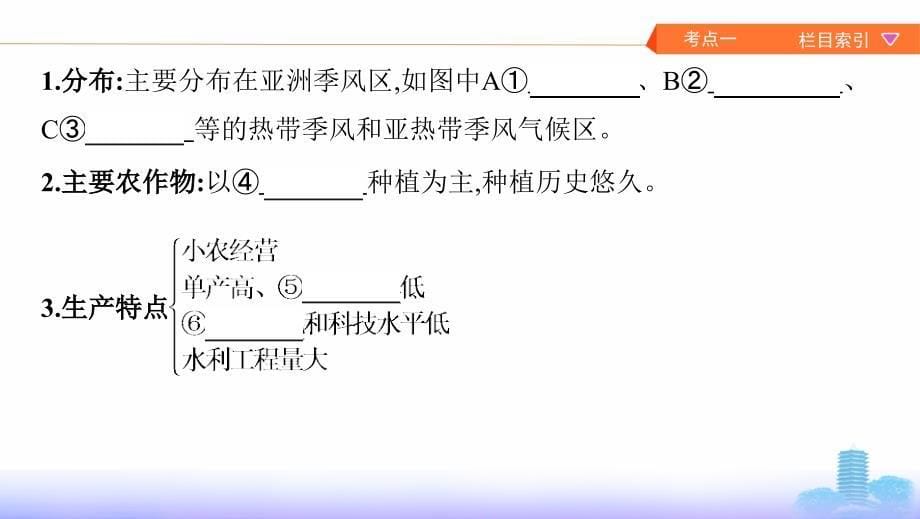 地理湘教考苑一轮复习课件：第九单元 2-第二讲　农业地域类型 .pptx_第5页