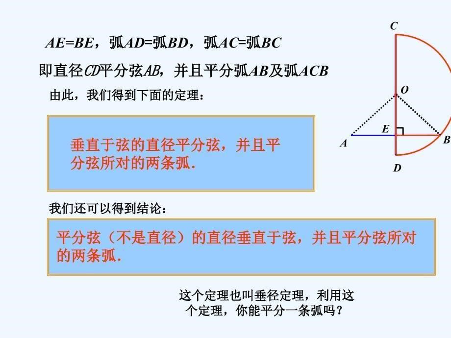 人教版数学九年级上册24.1.2《垂直于弦的直径》ppt学练课件.ppt_第5页