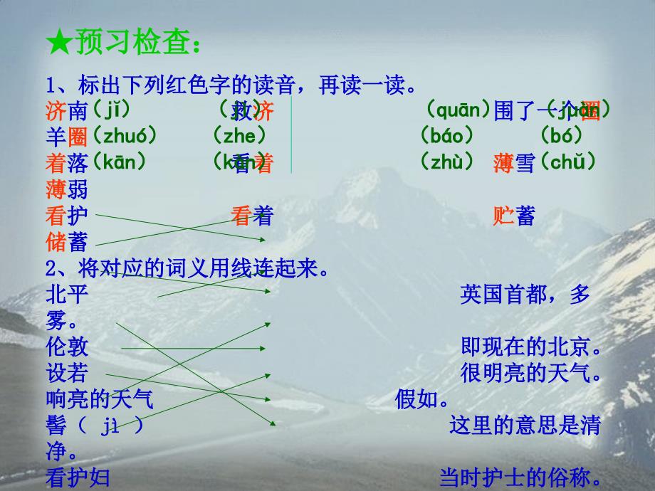 人教版语文七上《济南的冬天》ppt课件1.ppt_第4页