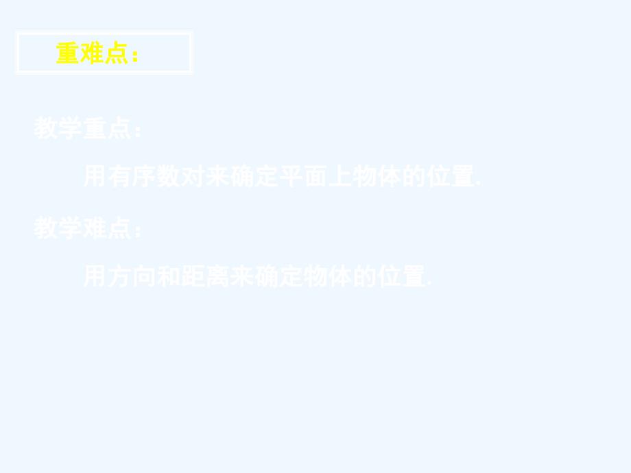 春冀教版数学八下19.1《确定平面上物体的位置》ppt课件2.ppt_第3页