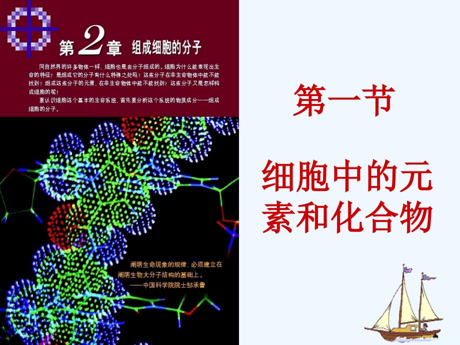 四川省成都为明学校人教高中生物必修一：2.1细胞中的元素和化合物 课件 .ppt_第1页