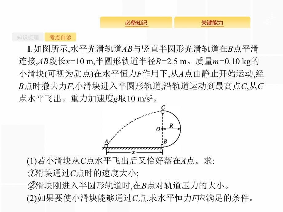 高考一轮复习人教物理课件：第六章 动量守恒定律 力学三大观点6.3 .pptx_第5页