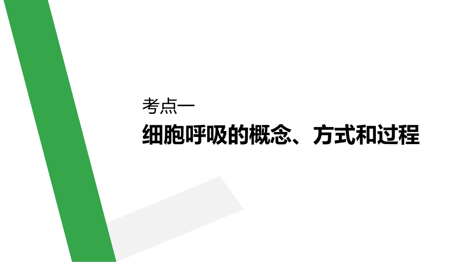 生物新导学大一轮人教通用课件：第三单元 细胞的能量供应和利用 第8讲 .pptx_第4页