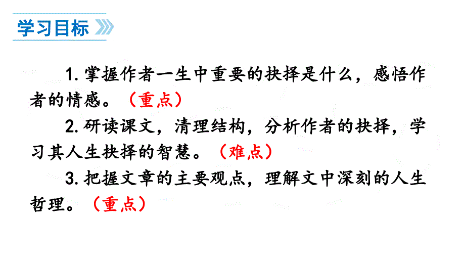 15 我一生中的重要抉择PPT课件 部编人教版八年级语文下册_第2页