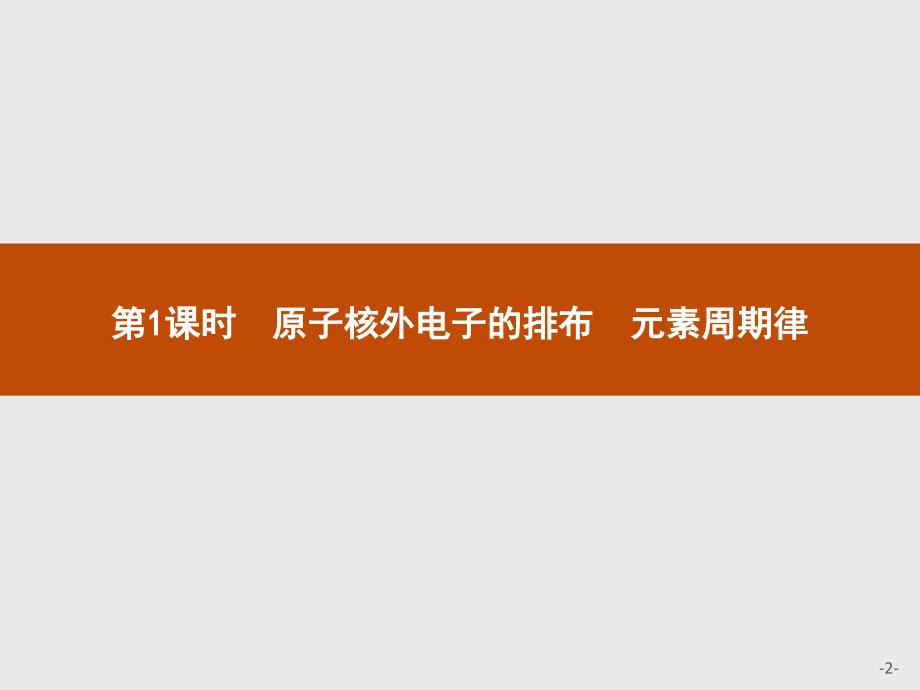 高中化学人教必修二精品课件：第一章 物质结构　元素周期律1.2.1 .pptx_第2页