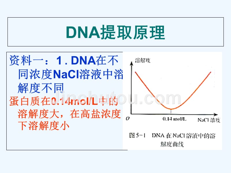 甘肃省武威第十八中学人教高中生物选修一课件：5.1DNA的粗提取与鉴定1 .ppt_第4页