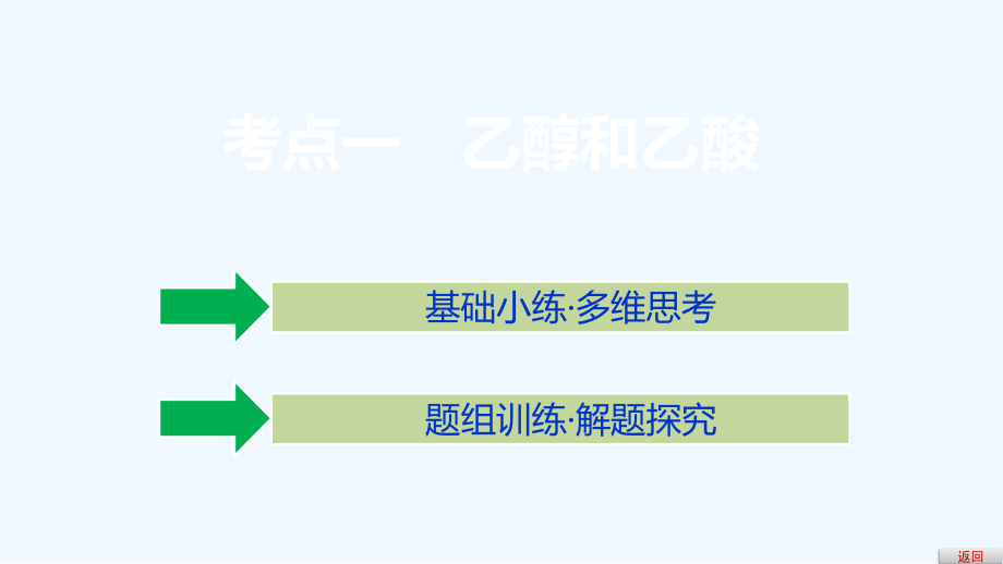 高考（鲁科）化学大一轮复习配套课件：第九章　有机化合物（必考） 第32讲 .ppt_第3页