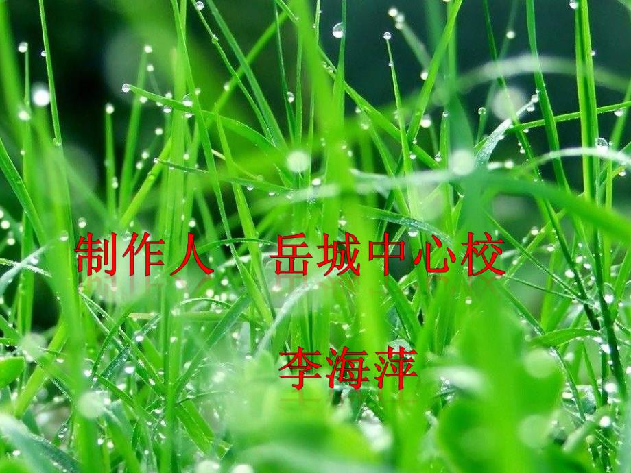 鲁教版九上《雨说》ppt课件.ppt_第1页