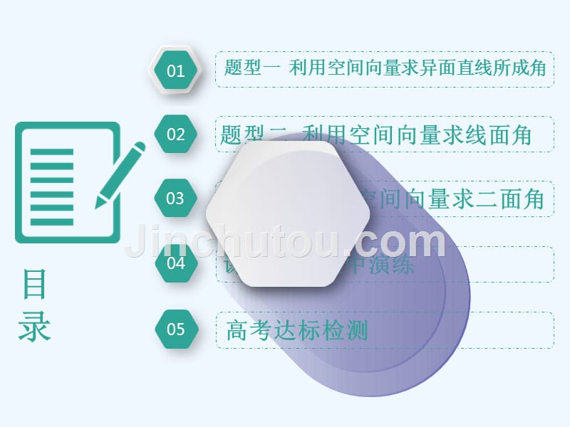 高考数学（理）精准备考一轮全国通用课件：第十二单元 高考研究课（一） 空间角3类型——线线角、线面角、二面角 .ppt_第3页