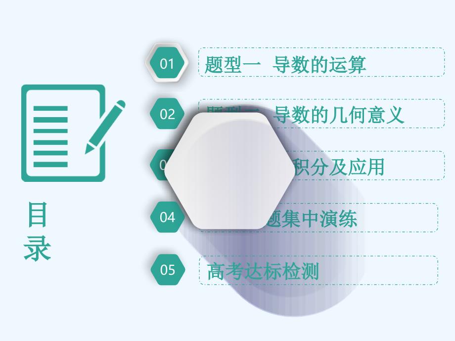 高考数学（理）精准备考一轮全国通用课件：第四单元 高考研究课（一） 导数运算是基点、几何意义是重点、定积分应用是潜考点 .ppt_第3页