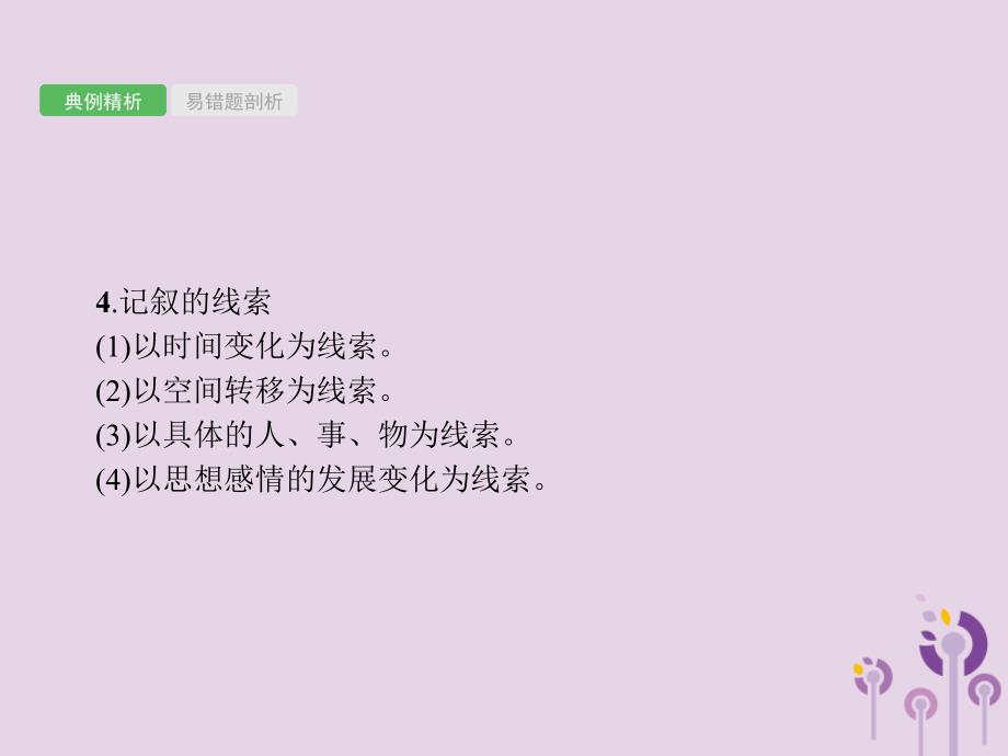 中考语文总复习优化设计第一板块专题综合突破专题十三记叙文阅读课件新人教.pptx_第4页