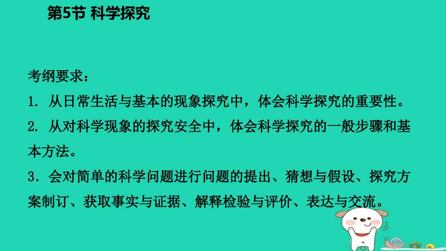 七年级科学上册第1章科学入门1.5科学探究2练习课件（新版）浙教版.ppt_第3页