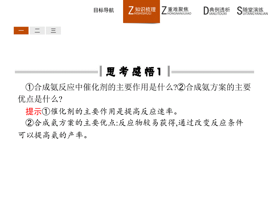 人教版化学选修二化学与技术同步配套课件：1.2人工固氮技术——合成氨 .pptx_第4页