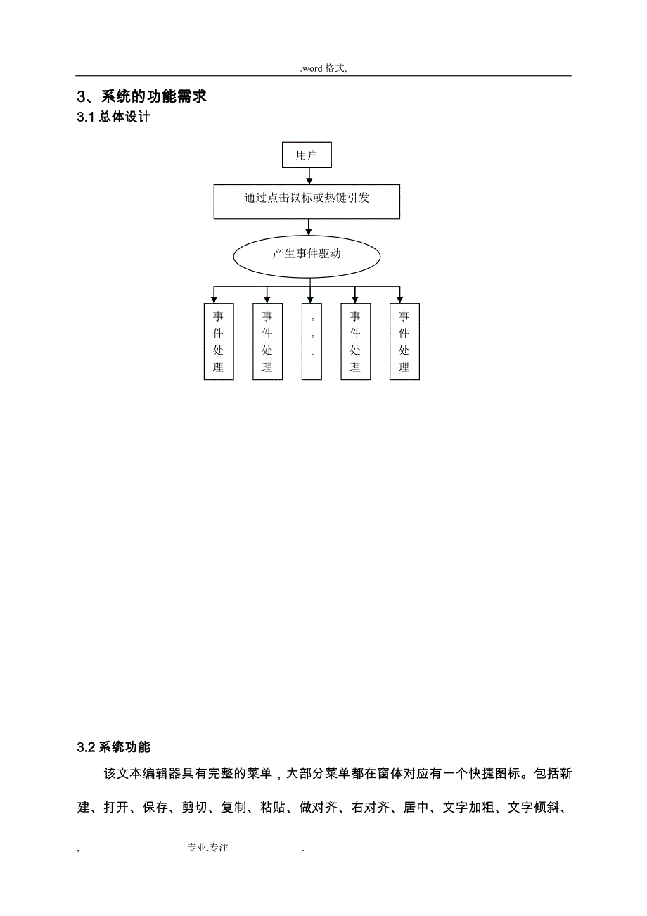 文本编辑器Delphi课程设计报告书_第4页