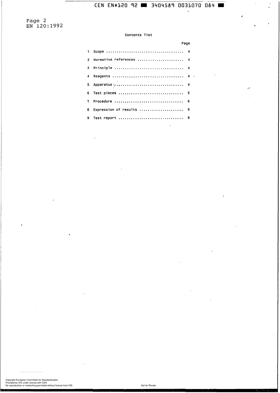 EN 120-1992木基板.甲醛含量的测定.钻孔萃取法.pdf_第2页