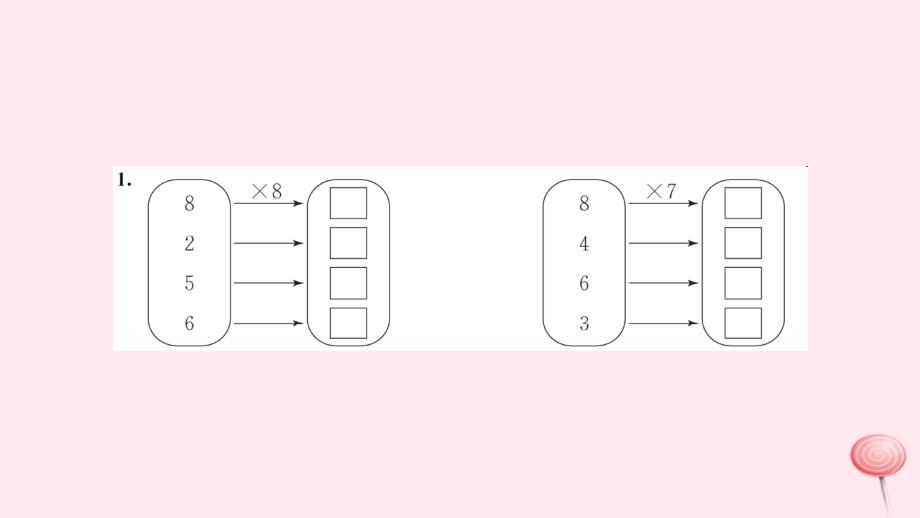 二年级数学上册6表内乘法（二）第4课时8的乘法口诀习题课件新人教版.ppt_第3页