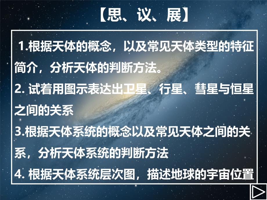 四川省成都为明学校高中地理必修1《1.1宇宙中的地球》第二课时 课件 .ppt_第2页