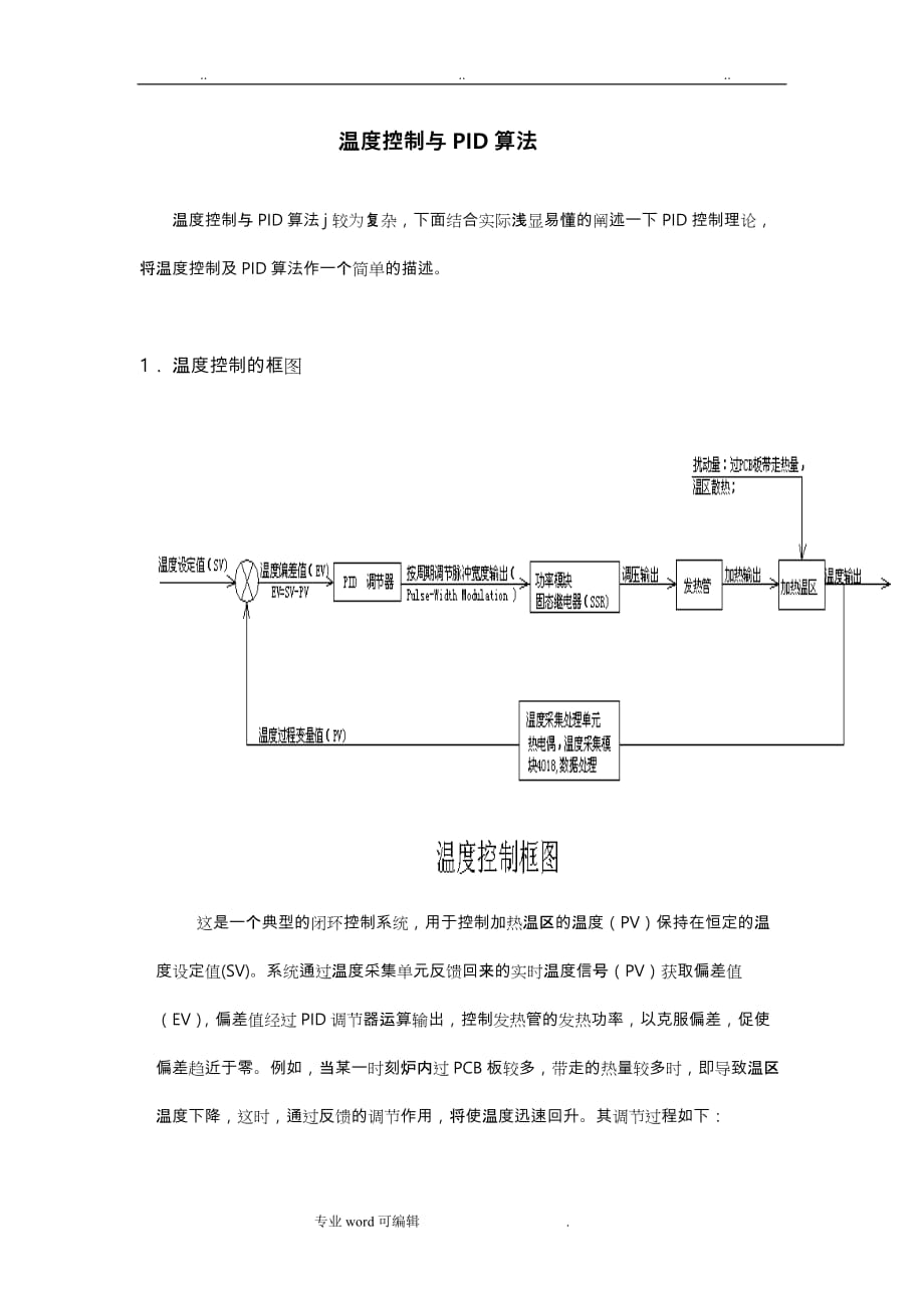 温度控制的PID算法_与C程序实现_第1页