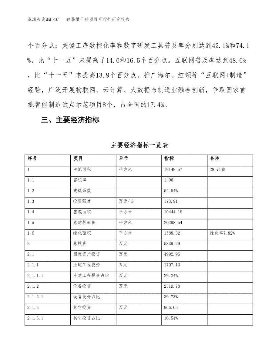 包装烘干砂项目可行性研究报告（参考立项模板）.docx_第5页