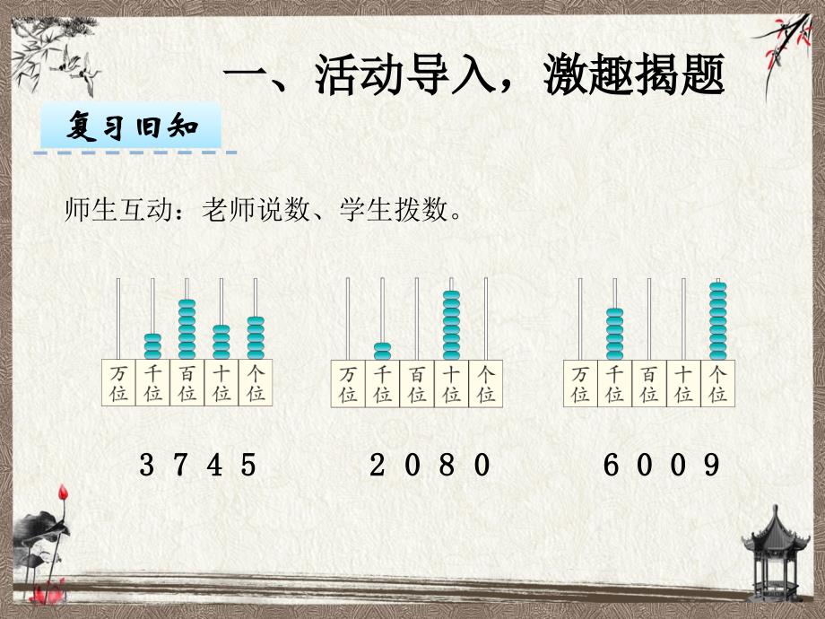 新人教版二年级下册数学教学课件 7.510000以内数的读法、写法_第2页