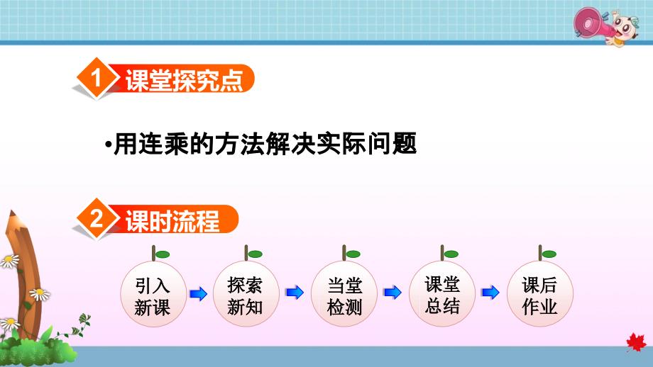 人教版小学数学三年级下册《第四单元 两位数乘两位数：第5课时 解决问题(1)》教学课件PPT_第2页