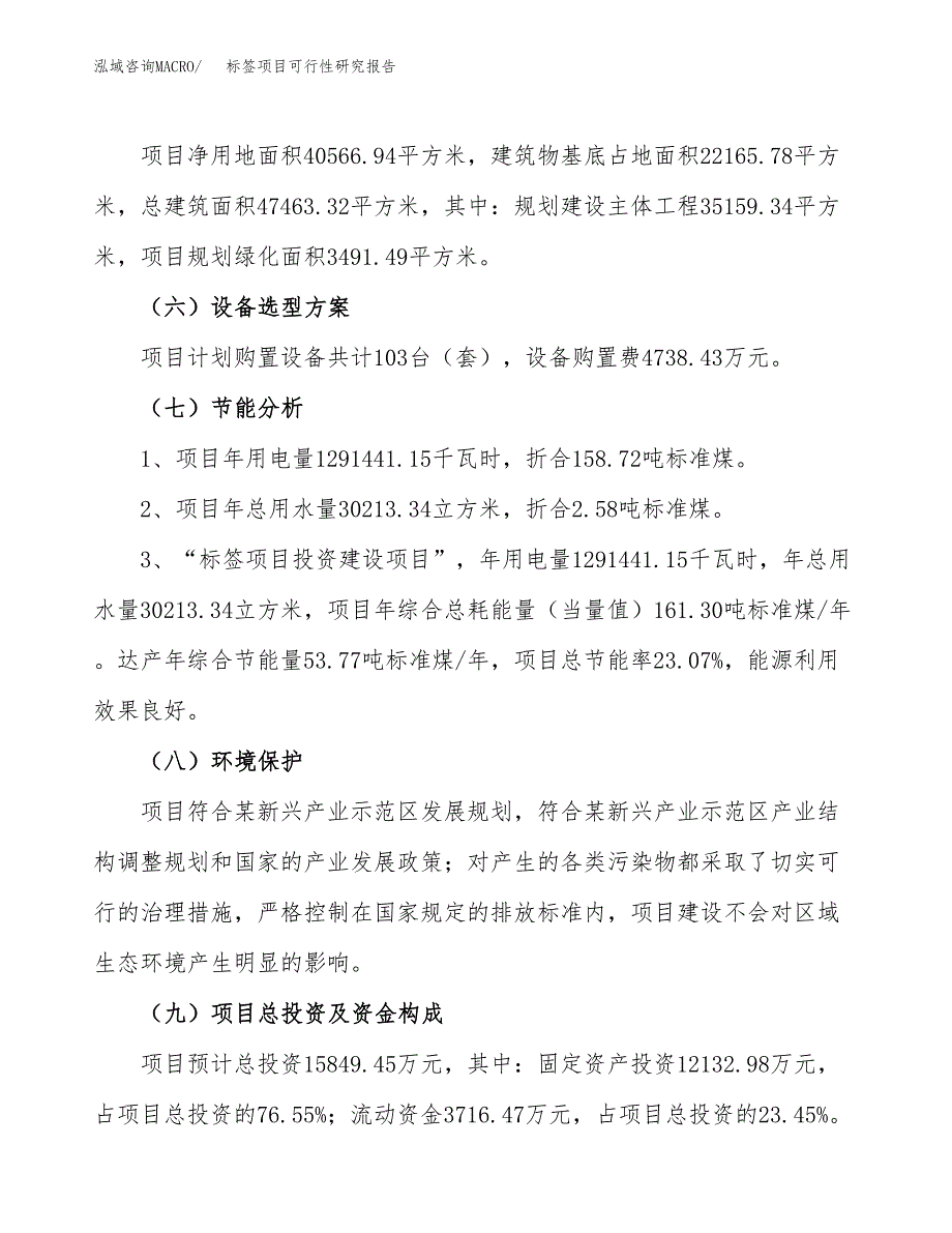 标签项目可行性研究报告（参考立项模板）.docx_第2页