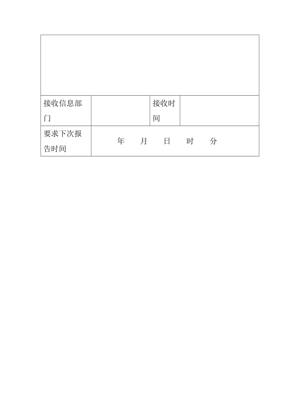 汽车修理厂突发环境事件信息报告格式文件_第3页