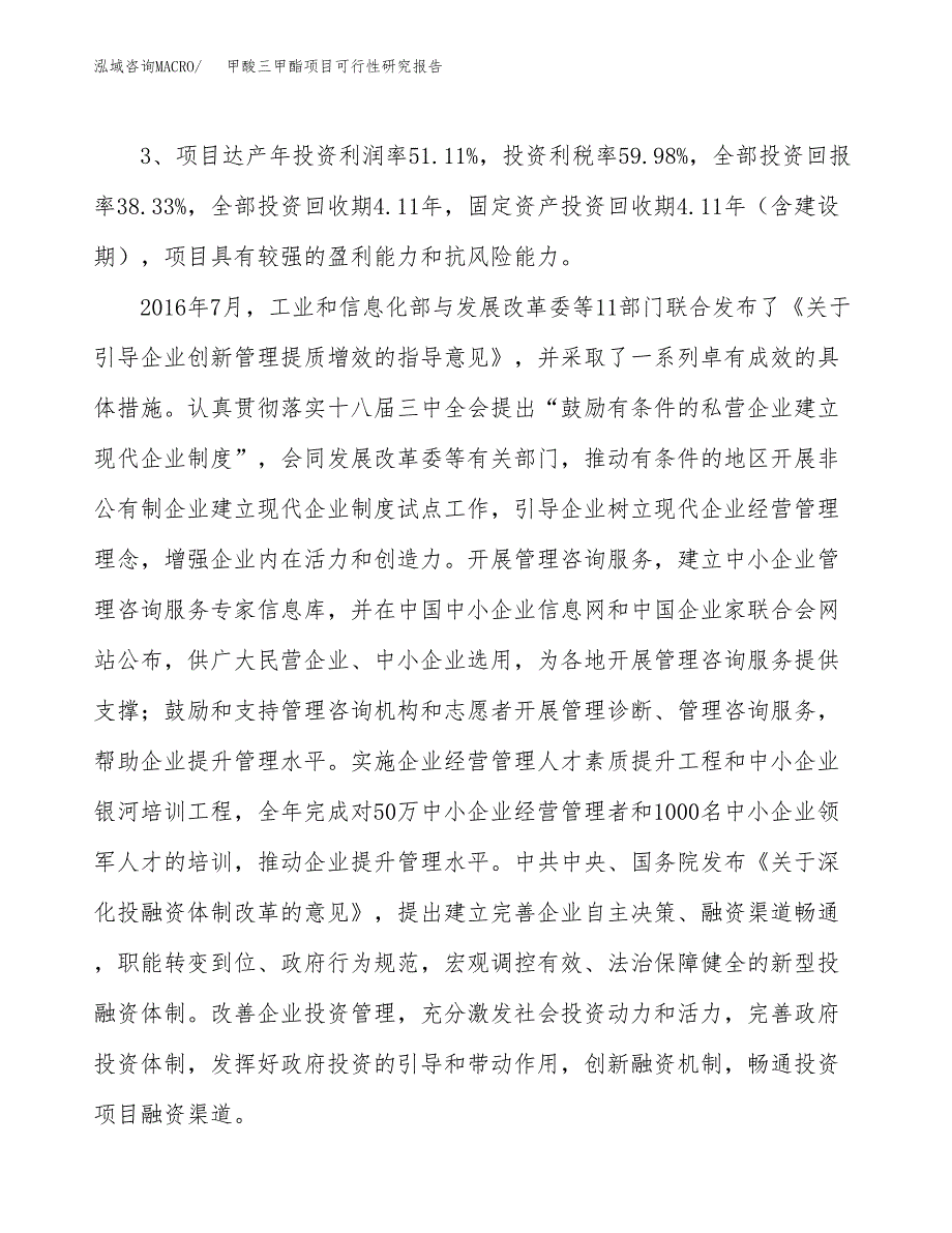 甲酸三甲酯项目可行性研究报告（参考立项模板）.docx_第4页