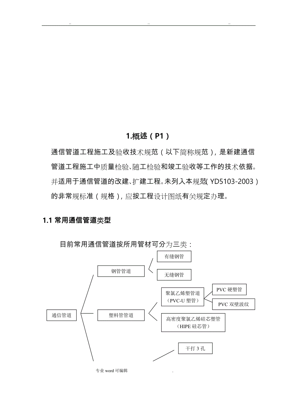 通信管道工程施工与验收技术规范标准_第2页