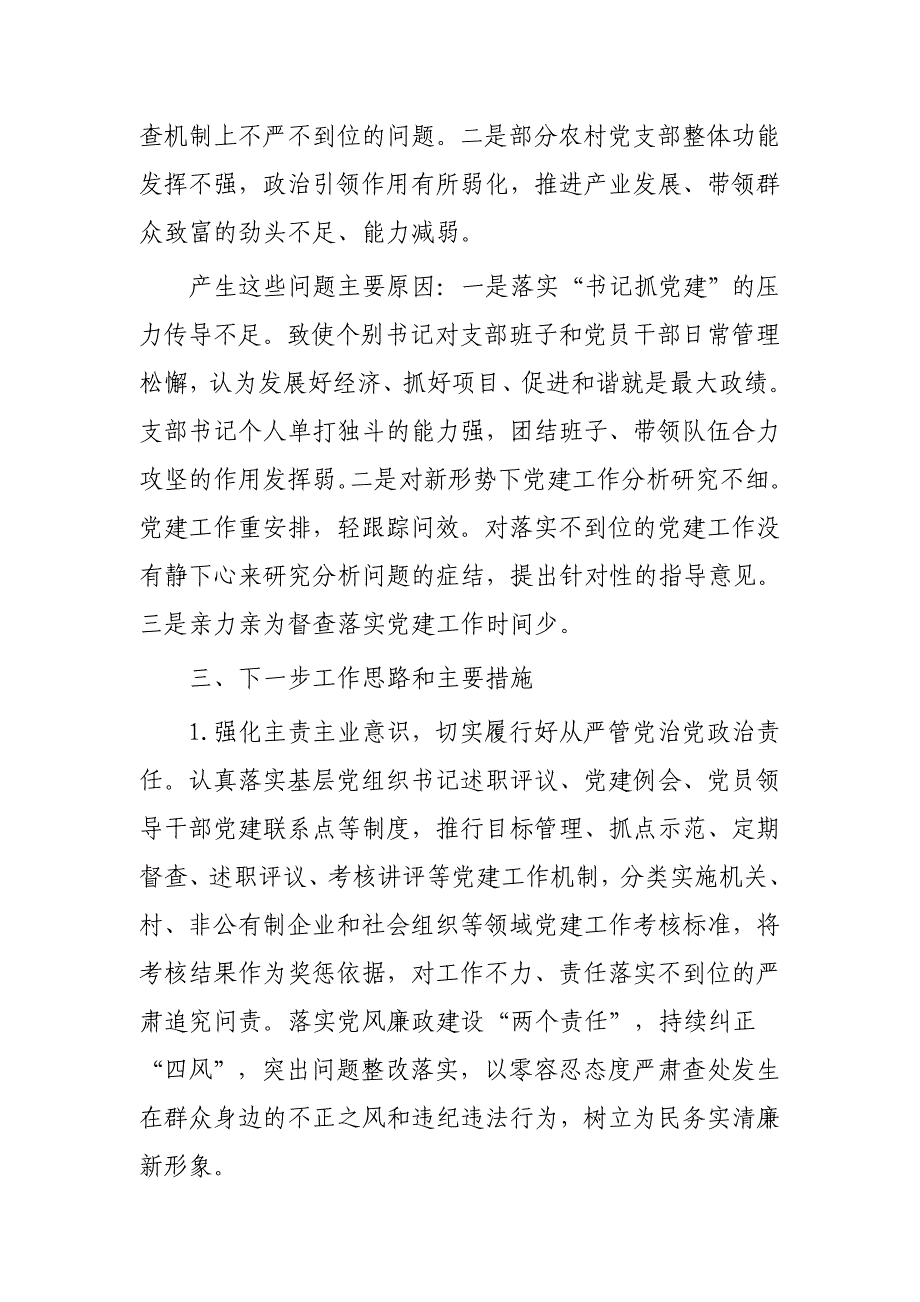 支部书记党建述职报告6则_第3页