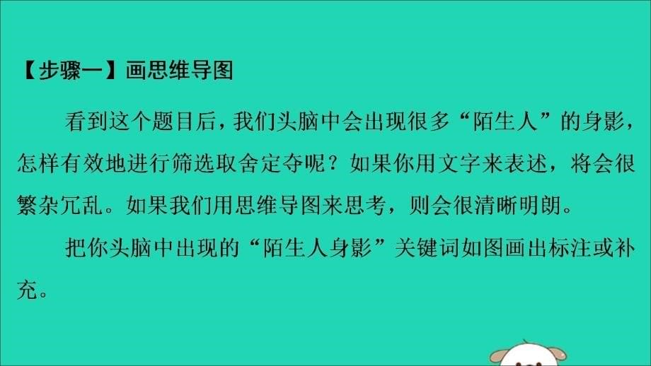 广东省中考语文一轮复习第五部分深圳中考作文指导第二章第二节利用思维导图进行写作课件.ppt_第5页