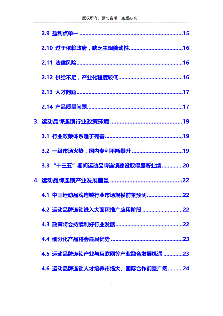 2020年运动品牌连锁行业市场分析调研报告_第3页