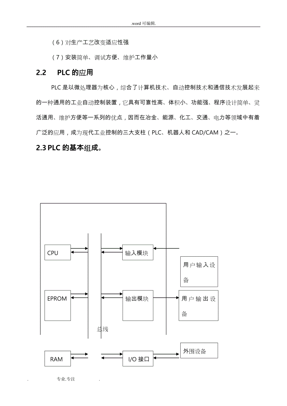 [优秀精品毕业论文]PLC洗衣机自动化控制_第3页