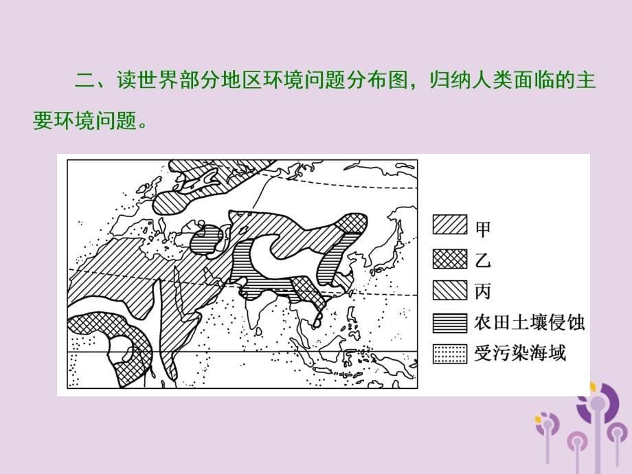 新高考地区专用高考地理第四章人类与地理环境的协调发展第一讲人类面临的主要环境问题课件新人教必修2.ppt_第5页