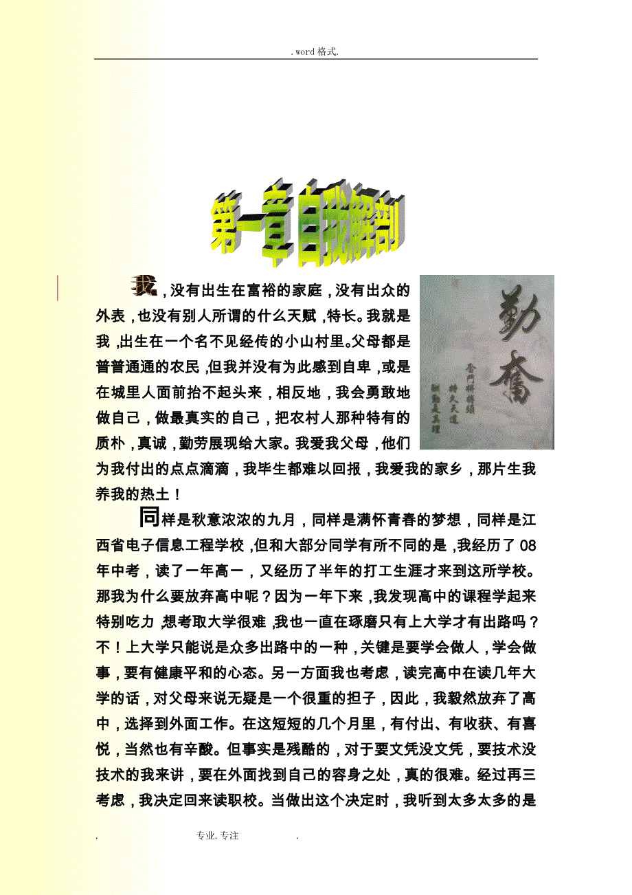 努力实现我的会计梦_第3页