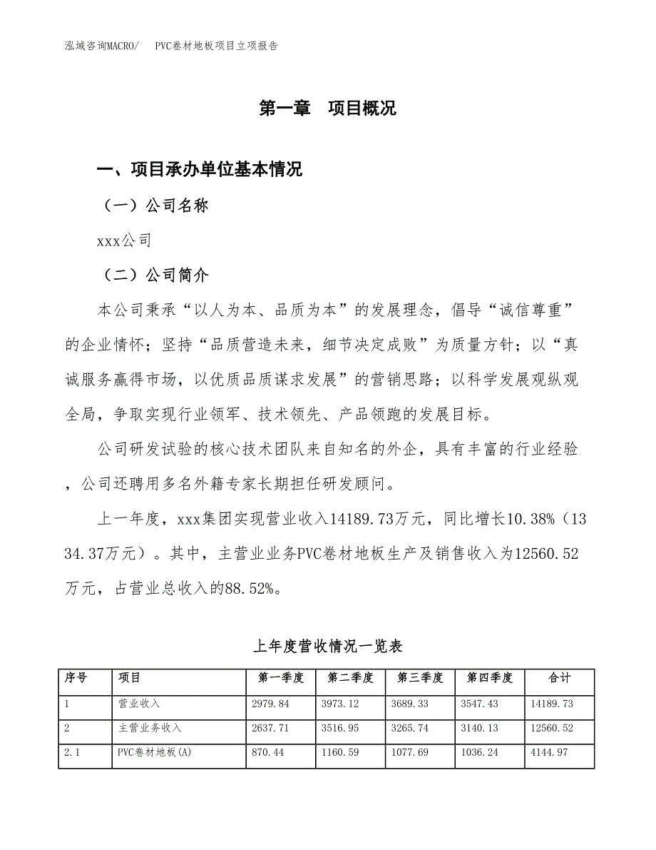 PVC卷材地板项目立项报告.docx_第2页