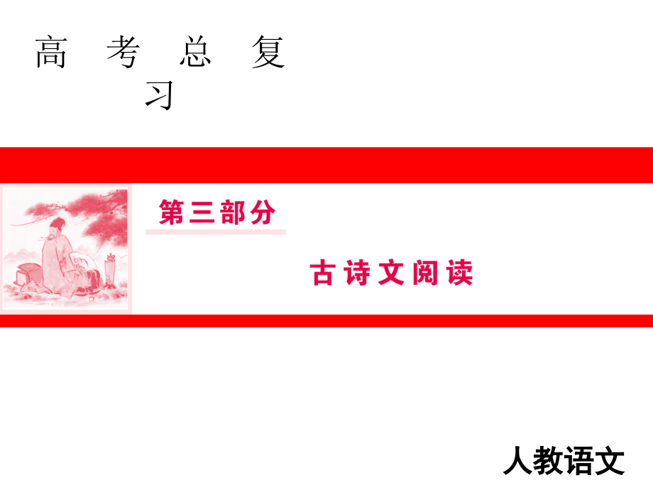 高三人教版语文一轮复习课件：第三部分 专题一 第六节 识记文化常识 .ppt_第1页