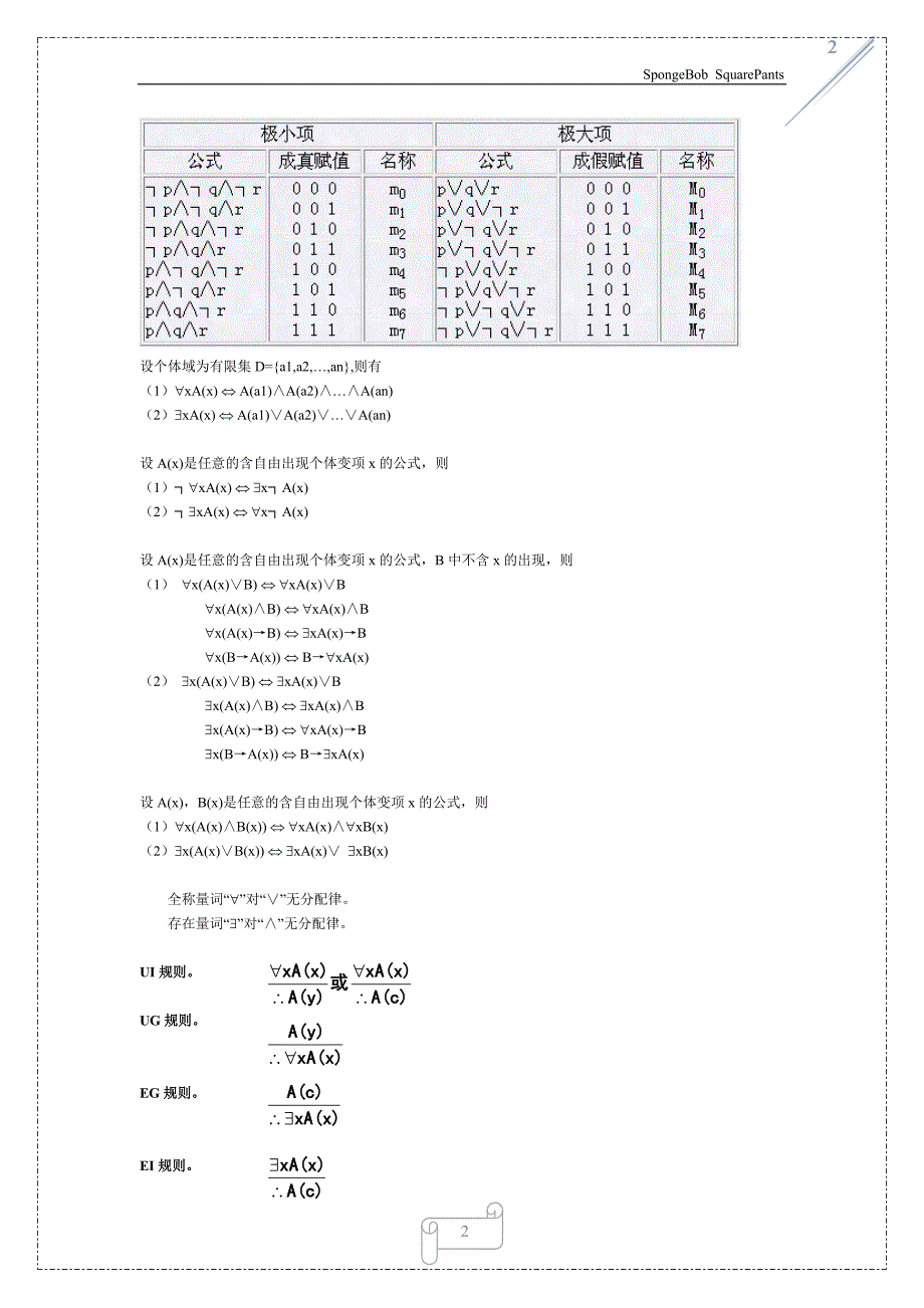 离散数学公式54166_第2页