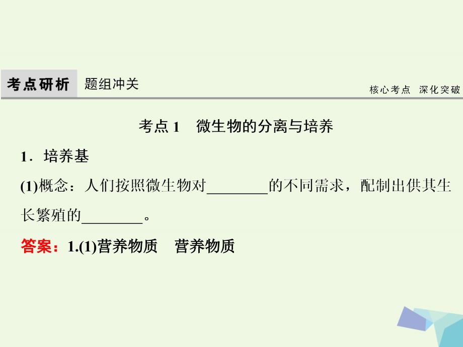 （新课标）2018年高考生物大一轮复习 第十单元 生物技术实践 10.2 微生物的利用课件_第4页